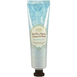 SABON 二合一臉部純淨磨砂膏60ml 薄荷 (無盒)【專櫃不貴】