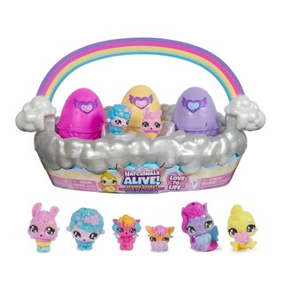 Hatchimals Alive-繽紛花籃