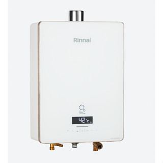 【林內 分期零利率】RUA-UC1628W 屋內型16L強制排氣熱水器 高雄 日本製奈米氣泡產生器 分段火排