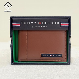 HJ - [正品現貨] 美國採購 Tommy Hilfiger 棕色 雙層鈔票槽 附卡片夾 禮盒組 男仕皮夾 錢包 錢包