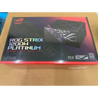 (新品上市限時免運)華碩 ASUS ROG STRIX 1200W ATX3.1 白金雷鷹 電源供應器