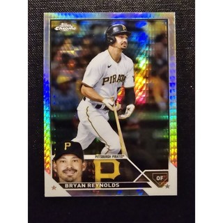 海盜隊 Bryan Reynolds 折射卡 2023 Topps Chrome 球員卡