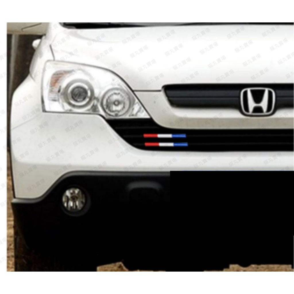 Honda Crv3 Crv3.5 中網三色標 三色貼 水箱護罩裝飾