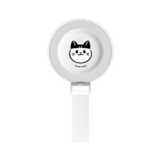 【TOYSELECT】doudle studio喵喵大頭15W二合一磁吸支架無線充電器(手機+Watch)