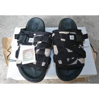 【日系雜舖】Visvim Christo FIL HIROSHIMA 廣島開幕限定 拼布拖鞋 S 黑 28cm 絕版品