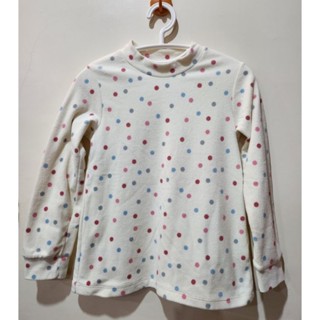 Uniqlo Kids 法蘭絨長袖小立領上衣