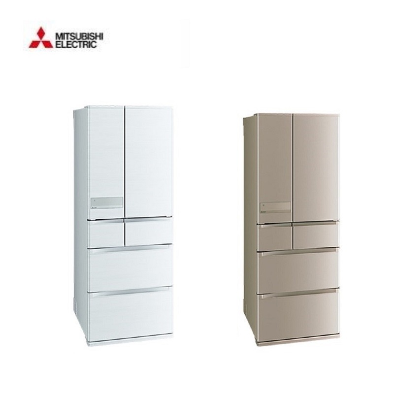 MITSUBISHI 三菱- 605L變頻六門冰箱 MR-JX61C 含基本安裝+舊機回收 大型配送