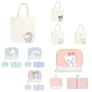 ♥小玫瑰日本精品♥ Hello Kitty 酷洛米 大耳狗 帕恰狗 直式側背袋 肩揹包 拉鍊皮夾 短夾 睡覺小被系列 ~