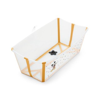 挪威 Stokke Flexi Bath 摺疊感溫浴盆-米奇狂歡限定版|澡盆【麗兒採家】