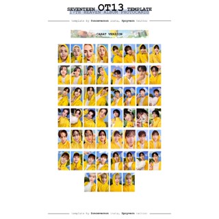SEVENTEEN 迷你十一輯SEVENTEENTH HEAVEN Carat Ver. 克拉盤 隨機小卡