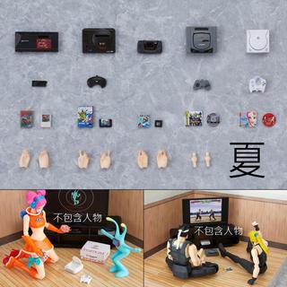 《夏本舖》代理 figma PLUS SEGA 遊戲機 配件組 主機 搖桿 手把 Game Gear 音速小子 VR快打