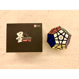 蝦皮唯一 🔥絕版全新🔥 奇藝 魔方格 XMD 星 Galaxy v2 M 黑底貼紙 魔術方塊