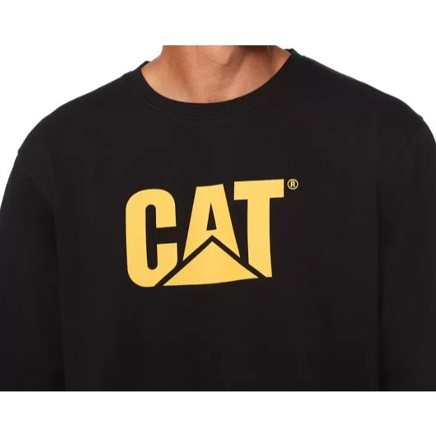 Caterpillar 男長袖上衣 黑色