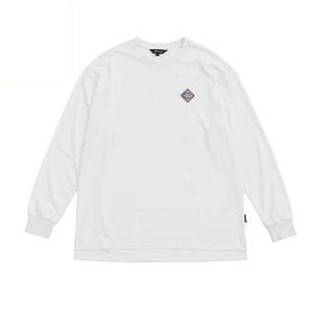 Mizuno 美津濃【零碼】男款 長袖上衣 SPORTS STYLE 休閒 復古 -白-D2TA253201