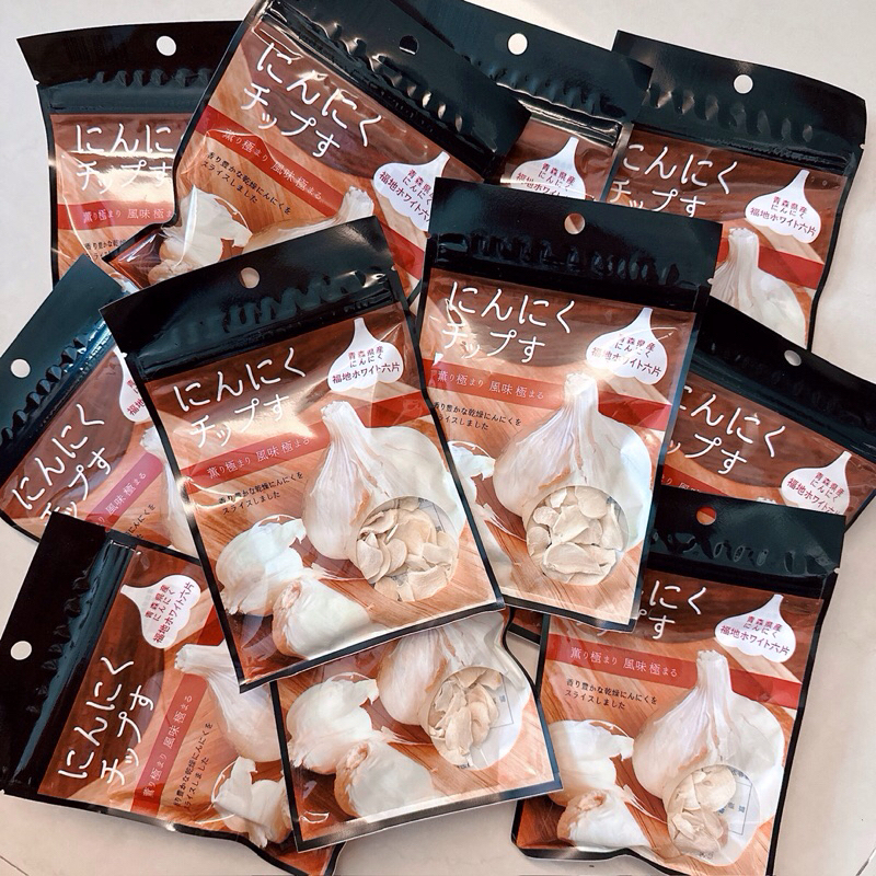 現貨 ❤️‍🔥 日本青森 乾燥蒜片🧄 20g（真的不一樣！酥脆嗆辣好好吃！