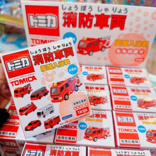 TOMICA 多美小汽車 消防車 消防 沐浴球 泡澡球 入浴球 全6種 隨機出貨 洗澡玩具 COCOS TJ009