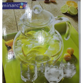 Luminarc 樂美雅 壺杯組(1壺4杯)SP-9910