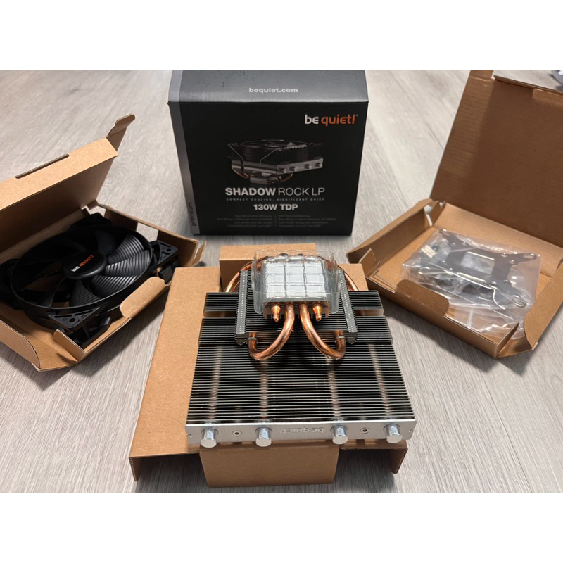 【全新🔥】be quiet! Shadow Rock LP 130W TDP 薄型CPU 散熱器