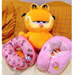 Hello kitty 頸枕 #附贈美樂蒂頸枕(無吊牌未使用)