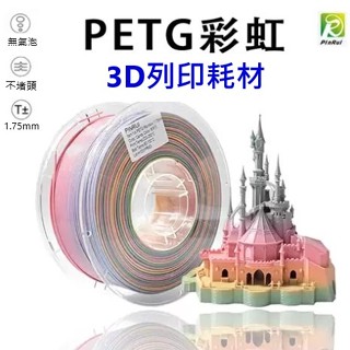PINRUI [工廠直營] 高韌性PETG彩虹 1.75mm 1kg 3d列印耗材 臺灣現貨