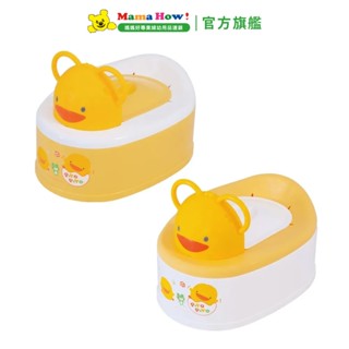 【黃色小鴨】兩段式功能造型幼兒便器(顏色隨機) 媽媽好婦幼用品連鎖