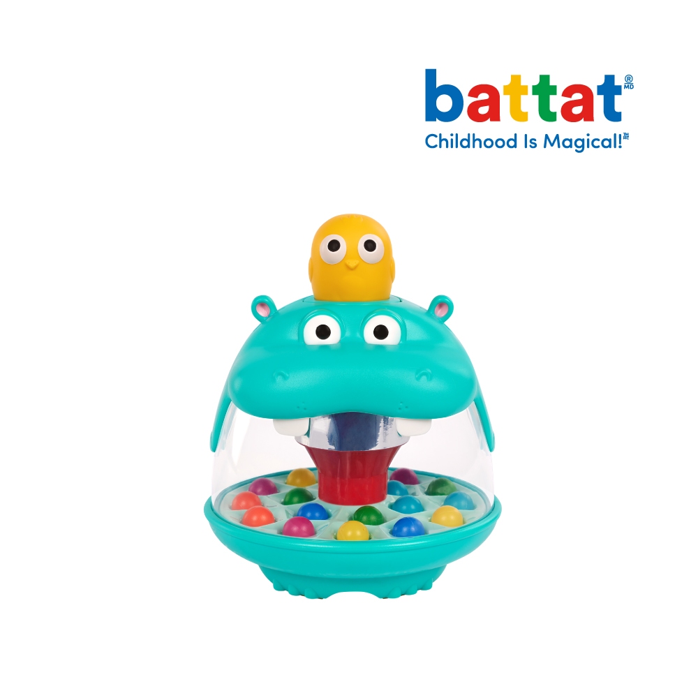 Battat 河馬扭扭 手眼協調 寶寶玩具