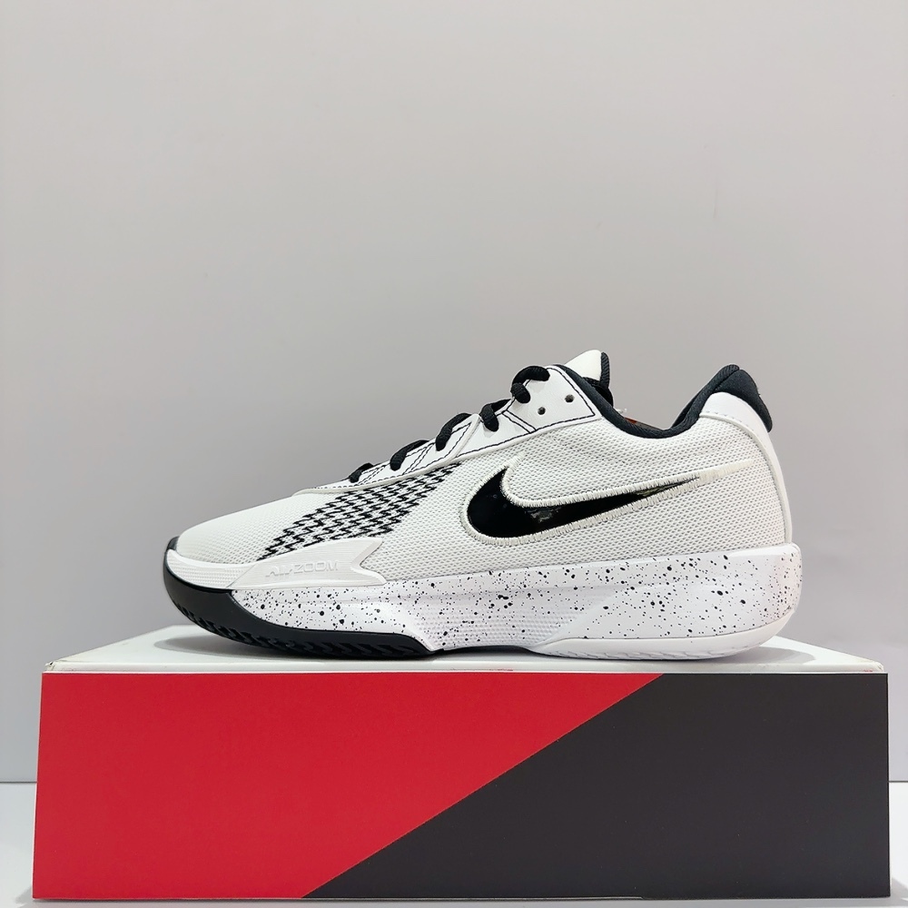 NIKE AIR ZOOM G.T. ACADEMY EP 男女款 白色 緩震 氣墊 耐磨 籃球鞋 FB2598-105