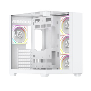 XCP GA-30 電腦電競機殼/三面玻璃/TYPEC/USB3.0/海景房/支援BTF背插主機板