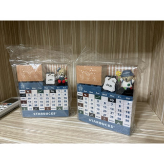 全新25週年星巴克Starbucks 小熊萬年曆