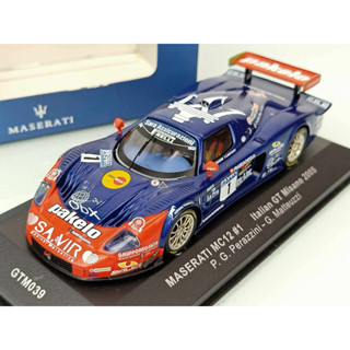 《原廠精品》 1:43 （1/43） Maserati MC12 Italian GT 2005 瑪莎拉蒂 模型車