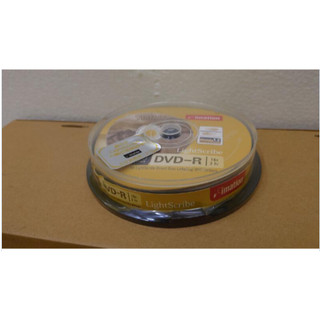 Imation LightScribe 光雕 光速寫 DVD-R 燒錄片 (10片/桶)