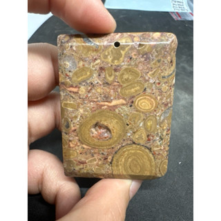 P4943 天然泰國龍宮舍利原礦 靈骨舍利 墜子 無事牌 墜飾 已打孔