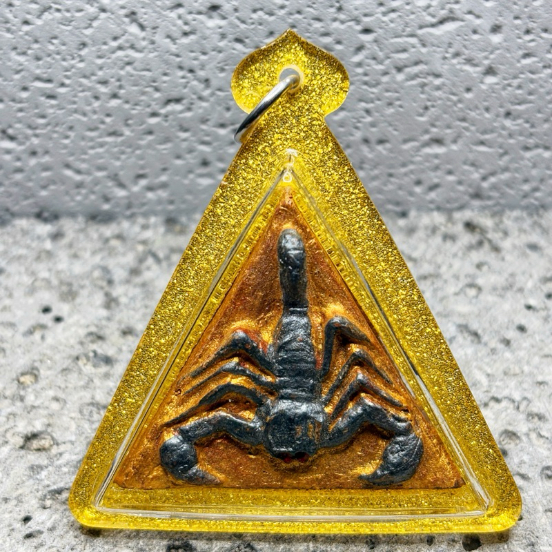 泰國佛牌_三角金蠍🦂️招財金蠍_2566第二期。蠍子《阿贊濕x阿贊博通》🦂️暴力招財