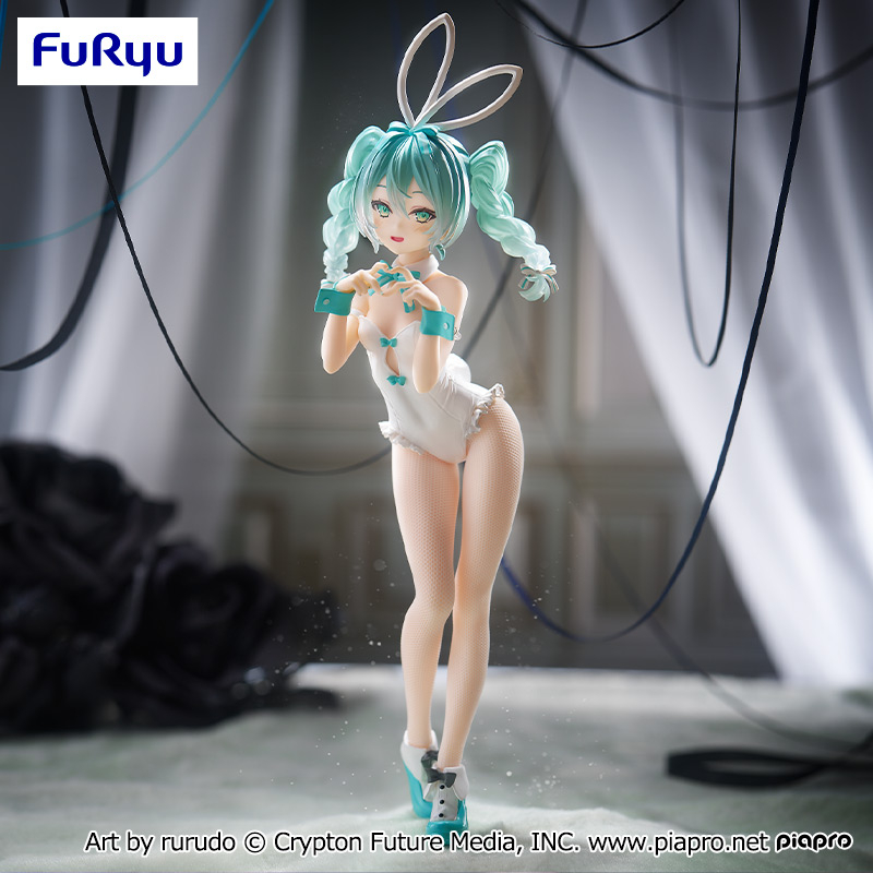 🔥鹿本🔥日版 景品 FuRyu BiCute Bunnies 初音未來 初音 兔女郎 rurudo 白絲襪 公仔