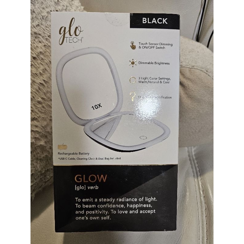 好市多GLO TECH LED充電式化妝鏡