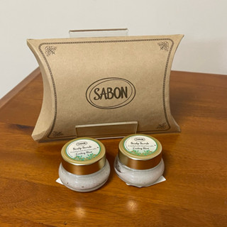 SABON 沁心薄荷 死海鹽頭皮磨砂膏20g x 2 效期：2026/5月