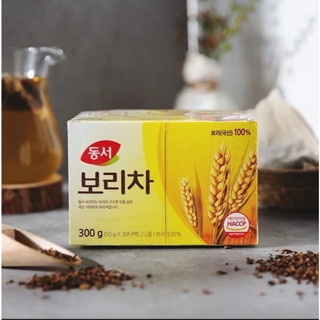 韓國正品 DongSuh 大麥茶包 300g（盒裝30入）10g*30【快速出貨】茶包 麥茶 冷泡茶 無咖啡因