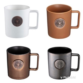 【Yo~小舖】Starbucks 星巴克 16oz 奶茶/古銅金/銀色/白色/藍色 女神銅章馬克杯 ~限量中~