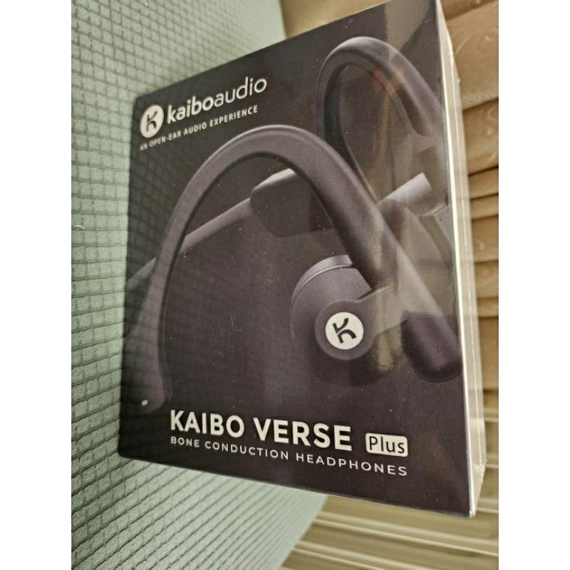 kaiboaudio Kaibo verse plus 黑色 骨傳導耳機
 全新品
