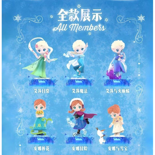 114.02 TOPTOY 迪士尼 冰雪奇緣 魔法系列手辦 盲盒 可挑款 盒玩 模型Frozen