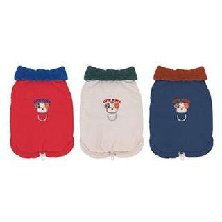 【WAWA PET】寵物衣服秋冬款式 CP復古撞色風衣 材質超好 寵物服飾 貓狗皆適合