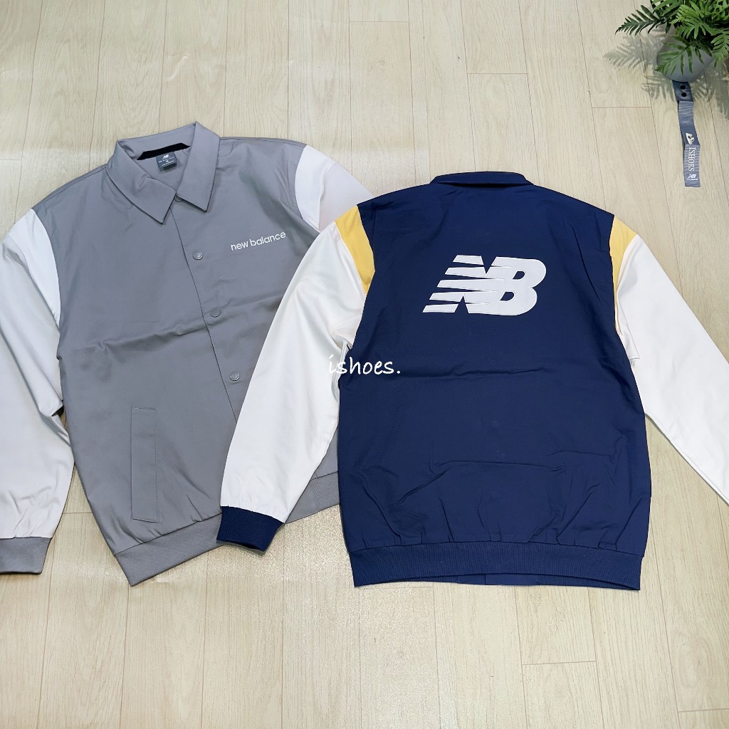 現貨 iShoes正品 New Balance 男款 學院風 撞色 外套 MO51507NNY MO51507YST