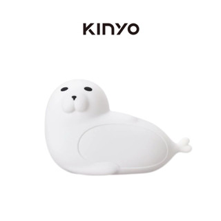 【KINYO】多彩呆萌海豹氣氛燈 (LED-6537) 小夜燈 拍拍燈氣氛燈 觸控燈 呆萌海豹氣氛燈