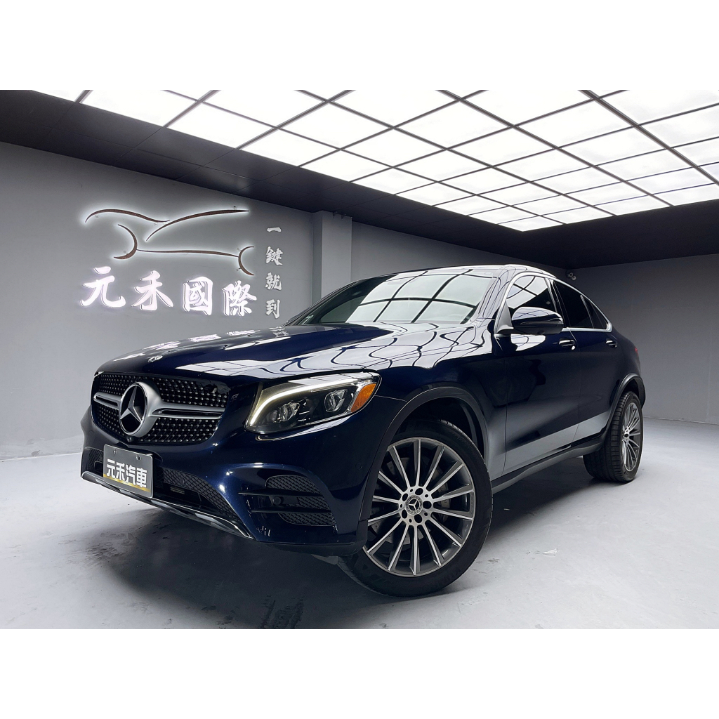 (236) ☀️正2017年出廠 C253 Benz Coupe GLC300 AMG 4MATIC 『133.8萬』