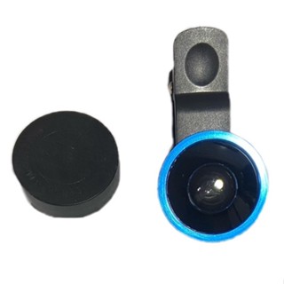 🌈二手 0.4x倍 超廣角鏡頭 手機鏡頭 SUPER WIDE 自拍神器 (亮藍金屬色) 廣角/微距/魚眼 超4K高畫質