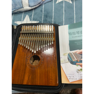 二手拇指琴 拇指琴 17音 手指琴 卡林巴琴 馬林巴琴 手琴 指姆琴 巴林琴 卡淋巴琴 21 音 手指鋼琴 21音拇指琴
