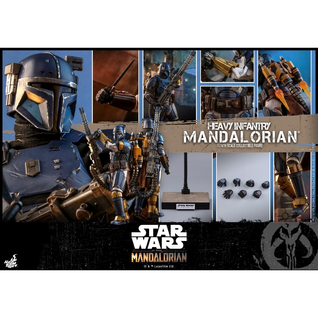 野獸國 Hot Toys TMS010 曼達洛人 重裝步兵 星際大戰 Star Wars 非 TMS015 TMS034