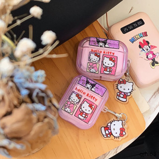 粉色美樂蒂凱蒂貓適用蘋果耳機保護套airpods4耳機殼1/2代airpodspro2保護套airpods3保護殼全包