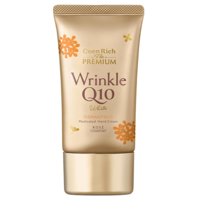 【現貨】日本進口 KOSE 高絲 Wrinkle Q10 金木犀 抗皺美白 護手霜 桂花 60g
