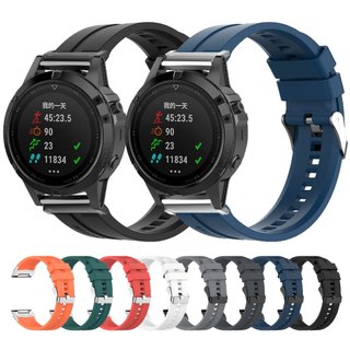 Garmin Fenix 9 8 Pro 凹槽矽膠錶帶 Epix Forerunner 970 965 Instinct